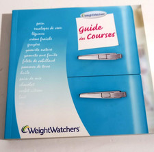 Mon guide des courses -Weight watchers + un feuillet de bilan alimentaire 7j