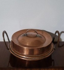 Ancienne Tourtière en Cuivre