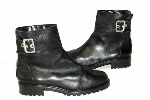 Zara basic bottines - boots, cuir