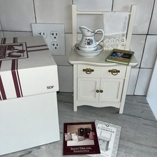 Samantha Commode Dresser + Pitcher Bowl Nighttime Necessities OG BOX Pleasant Co