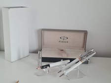 Parker - Sonnet Metal & Pearl Rolling Ballpoint Pen, and Two Ballpoint Pens