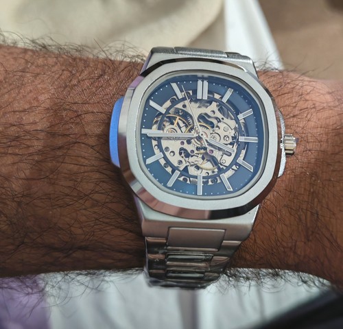 Montre automatique squelette