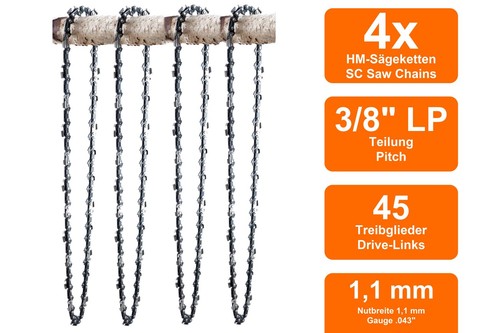 Chaînes adapté pour bosch - 4,