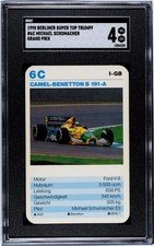 Michael Schumacher RC Rookie - 1990 Berliner Super Top Trumpf #6c