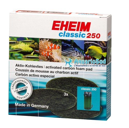 Eheim mousse charbon actif - au,