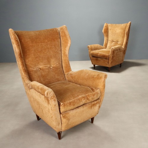 Paire fauteuils bergère - de,