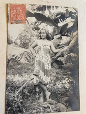 Ancienne photo-carte Tahiti