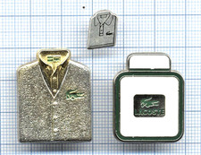 Lot de PIN'S LACOSTE sponsor