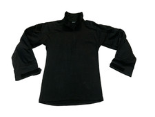 SOLO Tactical Black UBAC Long Sleeve Shirt Ripstop Sleeve & Elbow Pads SUBAC01A