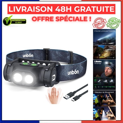 Lampe frontale led unbon - lampe,