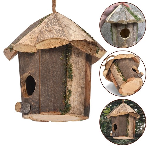 Cabane oiseaux bois - en,