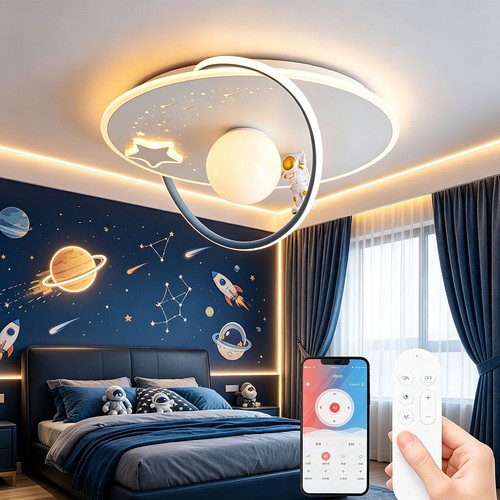 Lampe plafond astronaute 50cm - astronaute,