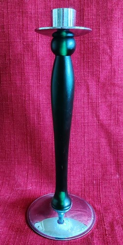 Bougeoir métal pied - 🍀bougeoir, métal,