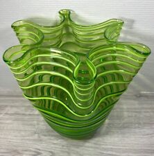 Vase Mouchoir Verre Soufflé