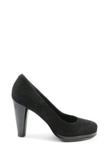 Chaussure à talons carrés Dames Escarpins T EU 37 noir style décontracté