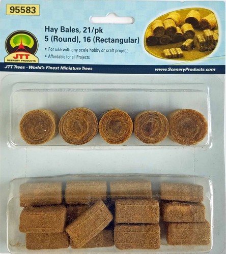 Jtt scenery 95583 hay - bales, |