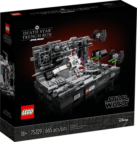 Lego star wars 75329 diorama - wars,