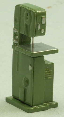 Scie bande vert métal - 1/43,