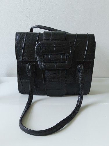 Vintage sac main cuir - main, jeanne