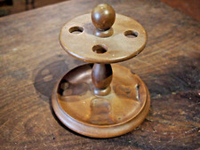 PRESENTOIR  A POSER  EN BOIS POUR 4 PIPES   par alfred DUNHILL PARIS