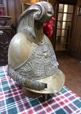 Casque de Sapeur pompier 1855/72 de LA GUERCHE  (bretagne)