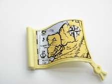 Playmobil 3053 3750 Scroll Map Mapa Pirate Boat Plan Treasure Map