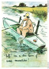 AHSP8-0827-HUMOUR - On a du leur - Une muselière