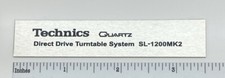 Technics SL-1200MK2 Turntable