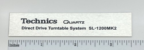 Technics 1200mk2 turntable - sl-1200mk2,