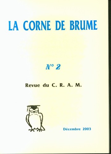 Bre004 corne brume - corne, de