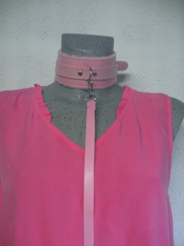 Collier rose soumission - collier, sm