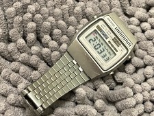 Wristwatch SEIKO watch A 159- 5009 M  JAPAN stainless steel chronograph ALARM