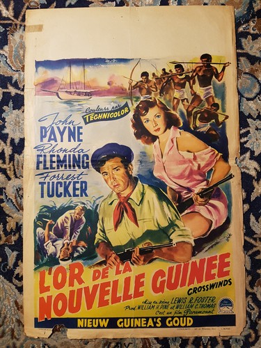 Affiche belge 1953 or de - affiche, [belge]
