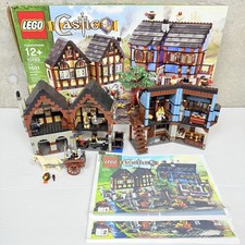 LEGO Castle Fantasy Era Medieval Market Village 10193 In 2009 Used Retired