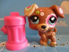 PETSHOP DOG JACK RUSSEL N°1579 + ORIGINAL ACCESSORY / POSTCARD VERSION (2)