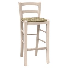 Tabouret Snack En Bois Brut
