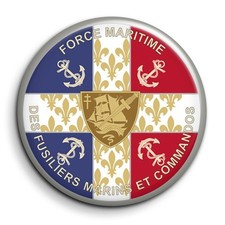 Force maritime des fusilliers marins et commando - Badge Epingle 38mm Button Pin