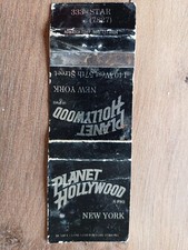 old Match box Planet Hollywood  from New York