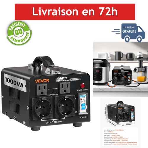 Vevor transformateur 220v - vevor,