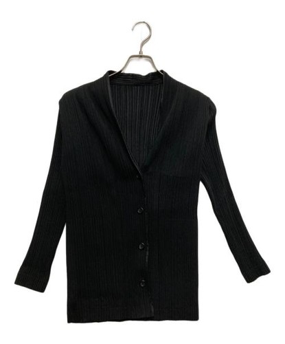 Issey miyake cardigan plissé - cardigan,