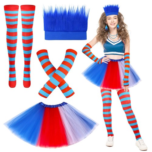 Jupe tulle arc ciel - jupe,