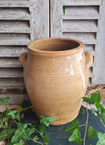 Ancien pot cruche faisselle - pot,