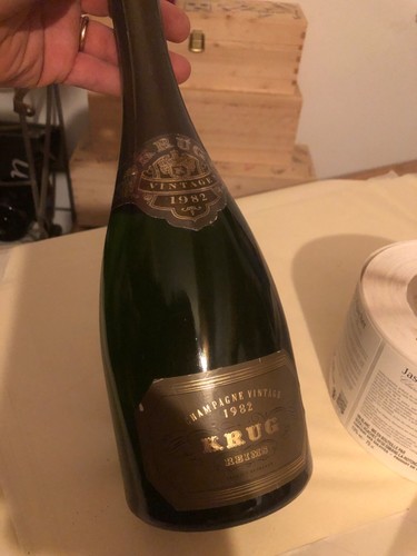 Champagne krug brut - champagne, vintage