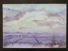Tableau Paysage Hiver Avec