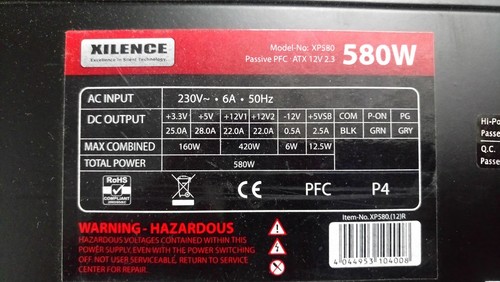 Alimentation atx xilence - ✅alimentation,