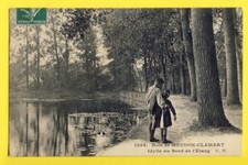 Old postcard FRANCE 92 - WOOD FOREST of Meudon Clamart idyll on the edge of the pond