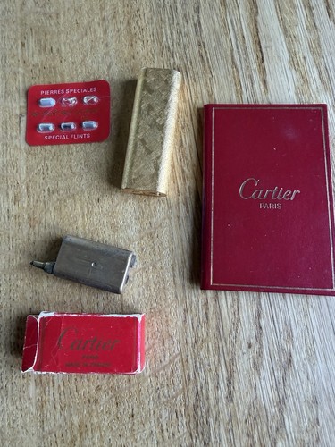 Briquet cartier paris plaqué - briquet,