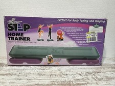 THE STEP Home Trainer Aerobic Step Up Home Workout Teal Purple