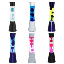 Lampe À Lave Rétro RINGO De Table Avec Ampoule Magma Décoration