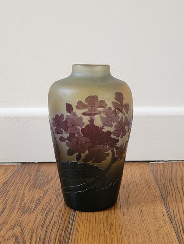 Vase gallé balsutre décor - balsutre,